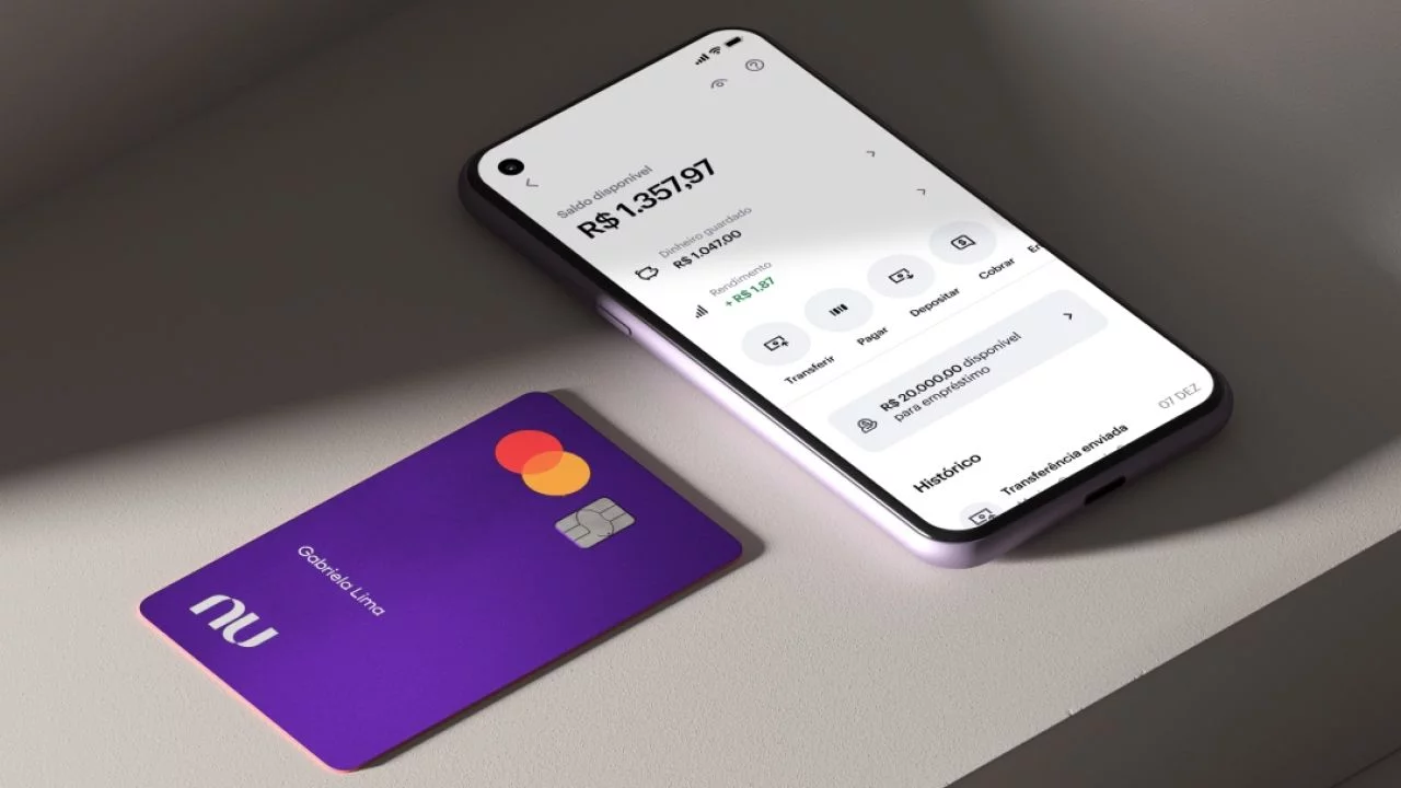 Nubank tem função de guardar dinheiro. Entenda como funciona.