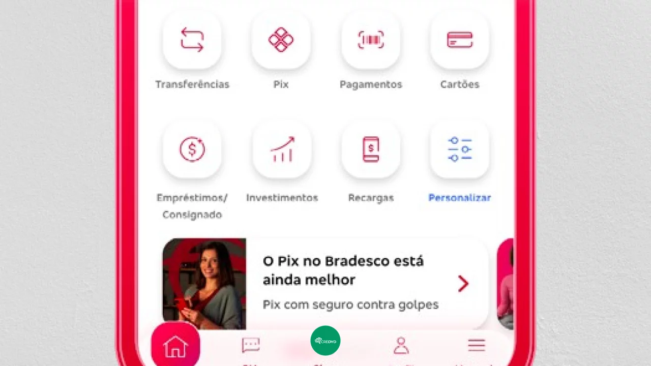 Bradesco inova na segurança do PIX: Biometria facial será obrigatória para transações suspeitas