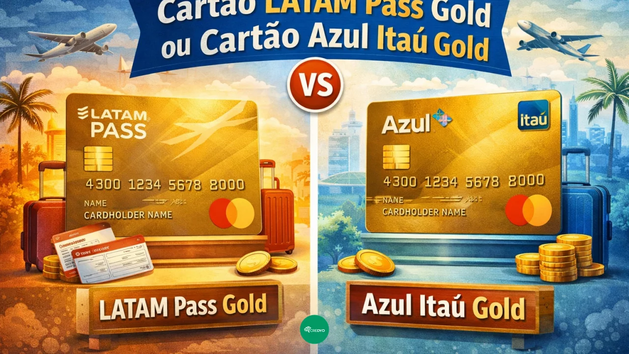 Cartão LATAM Pass Gold ou cartão Azul Itaú Gold? Qual o melhor cartão para quem quer viajar?