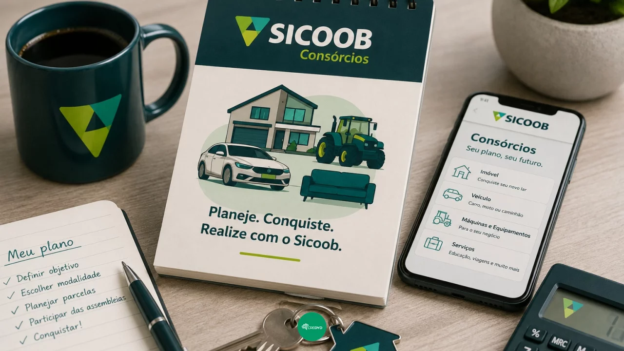 Consórcio Sicoob: como cooperados podem planejar imóvel, veículo ou serviço