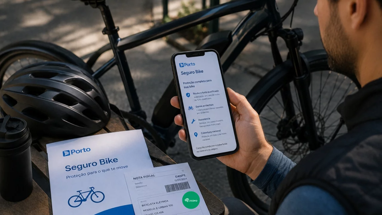 Seguro bike Porto: quando proteger bicicleta elétrica ou de alto valor faz sentido