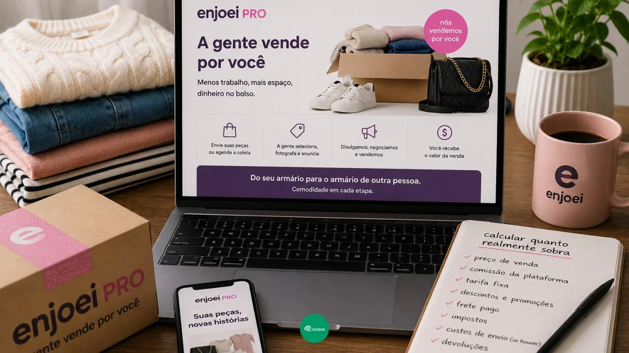 Enjoei Pro: vale entregar as roupas para a plataforma vender por você?