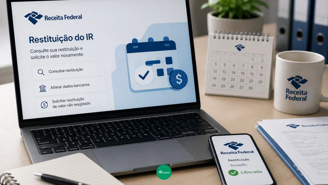 Restituição do IR caiu na conta e voltou para a Receita: como pedir o dinheiro novamente