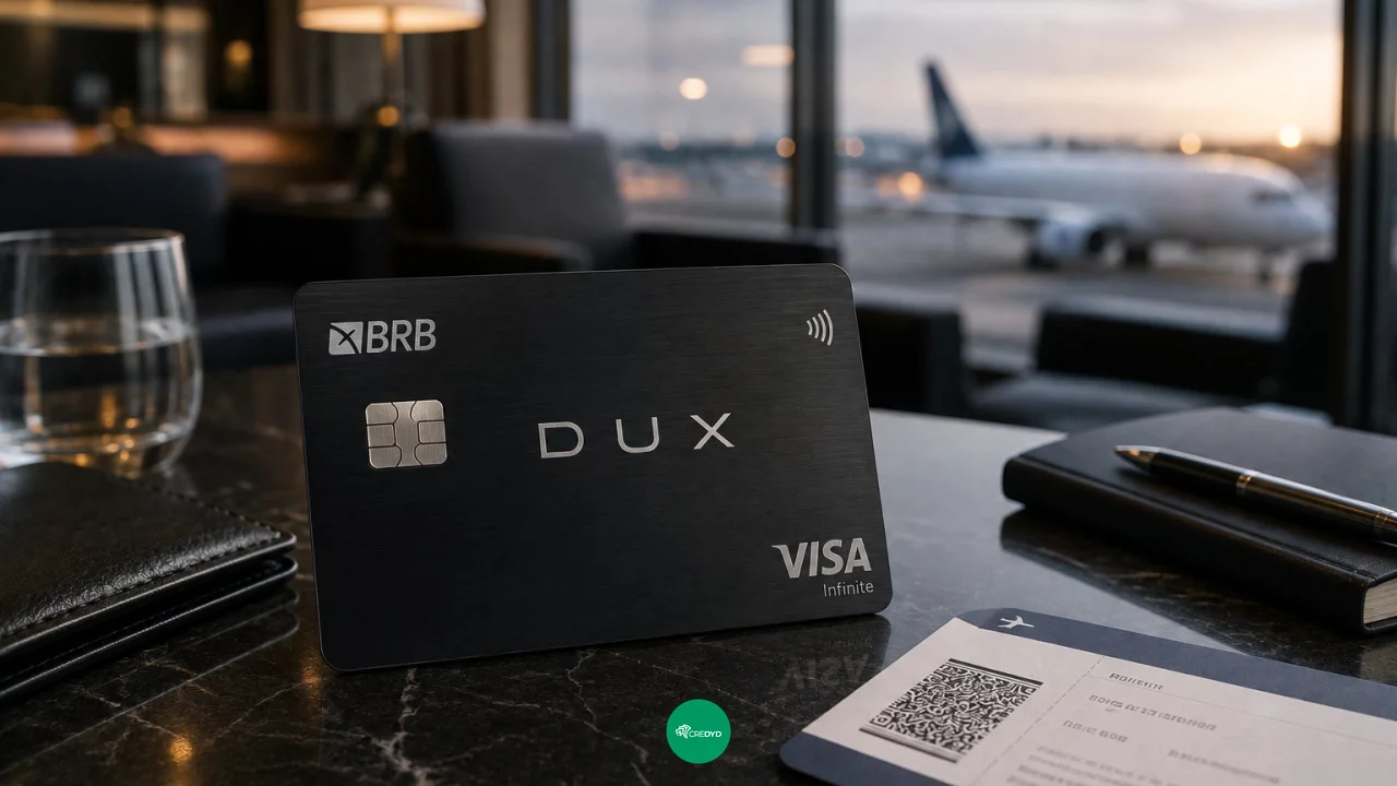 BRB DUX Visa Infinite: quanto precisa gastar para zerar a anuidade do cartão de metal