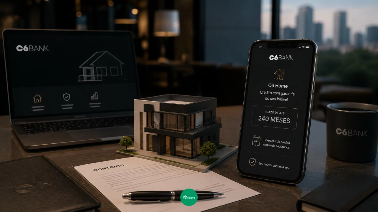 Home Equity C6 Bank: dá para usar imóvel de empresa como garantia de empréstimo pessoal?