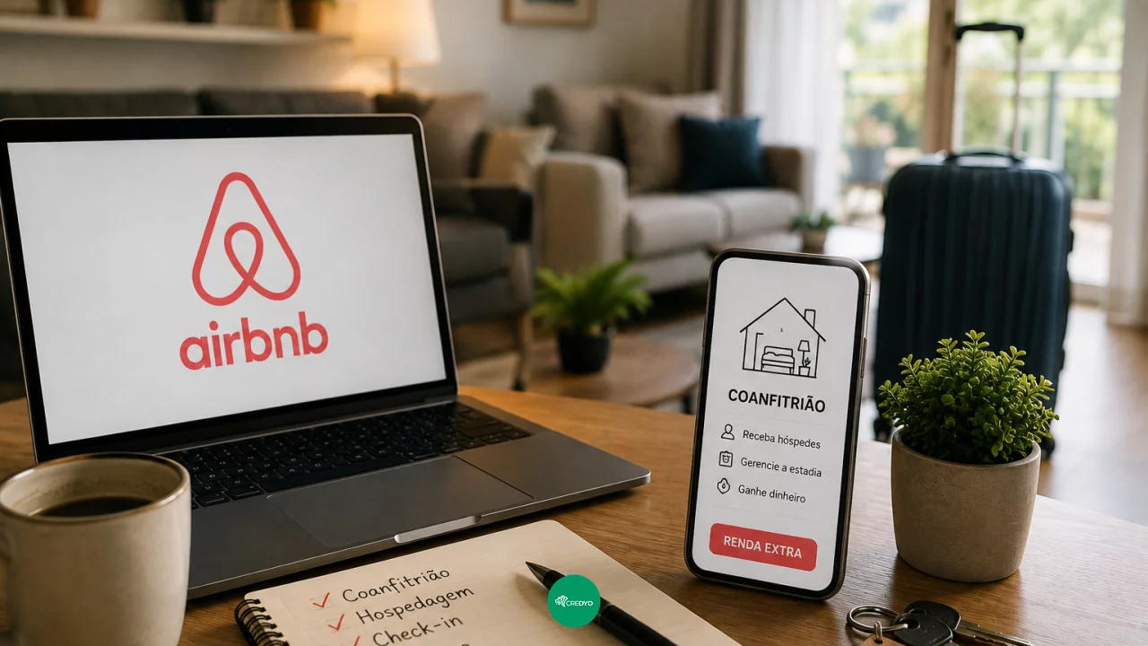 Airbnb sem imóvel: dá para ganhar dinheiro como coanfitrião? Veja requisitos e quando a renda extra 