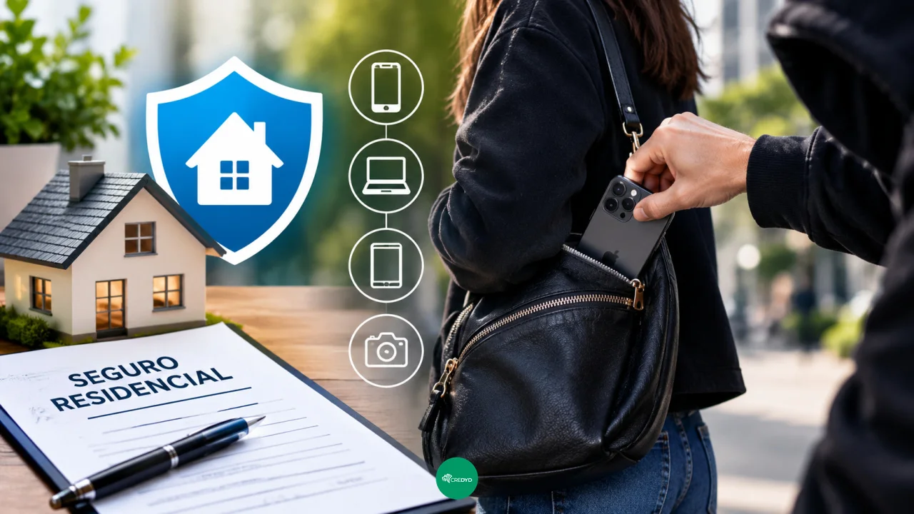 Seguro residencial cobre celular roubado fora de casa? Quando a proteção acompanha seus bens
