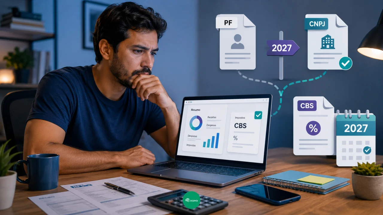 Freelancer vai precisar de CNPJ em 2027? Entenda quem entra na nova regra da CBS