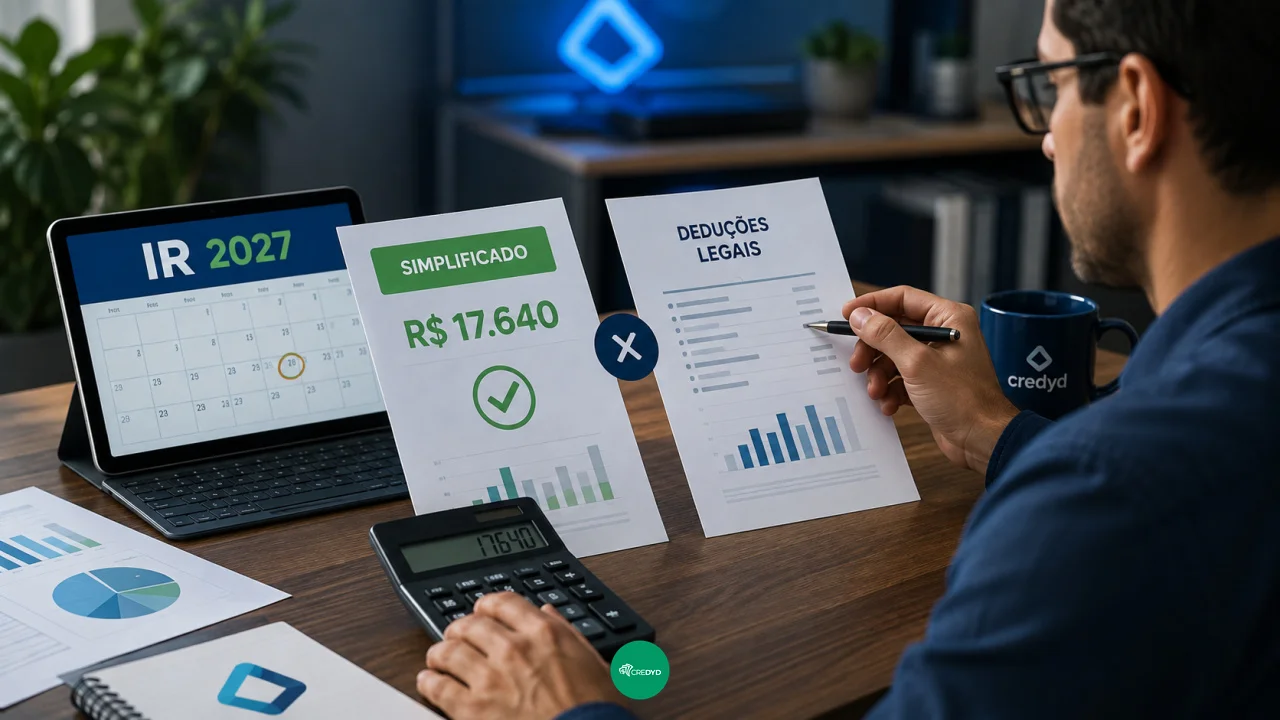 IR 2027: desconto simplificado terá limite de R$ 17.640? Veja quem pode usar