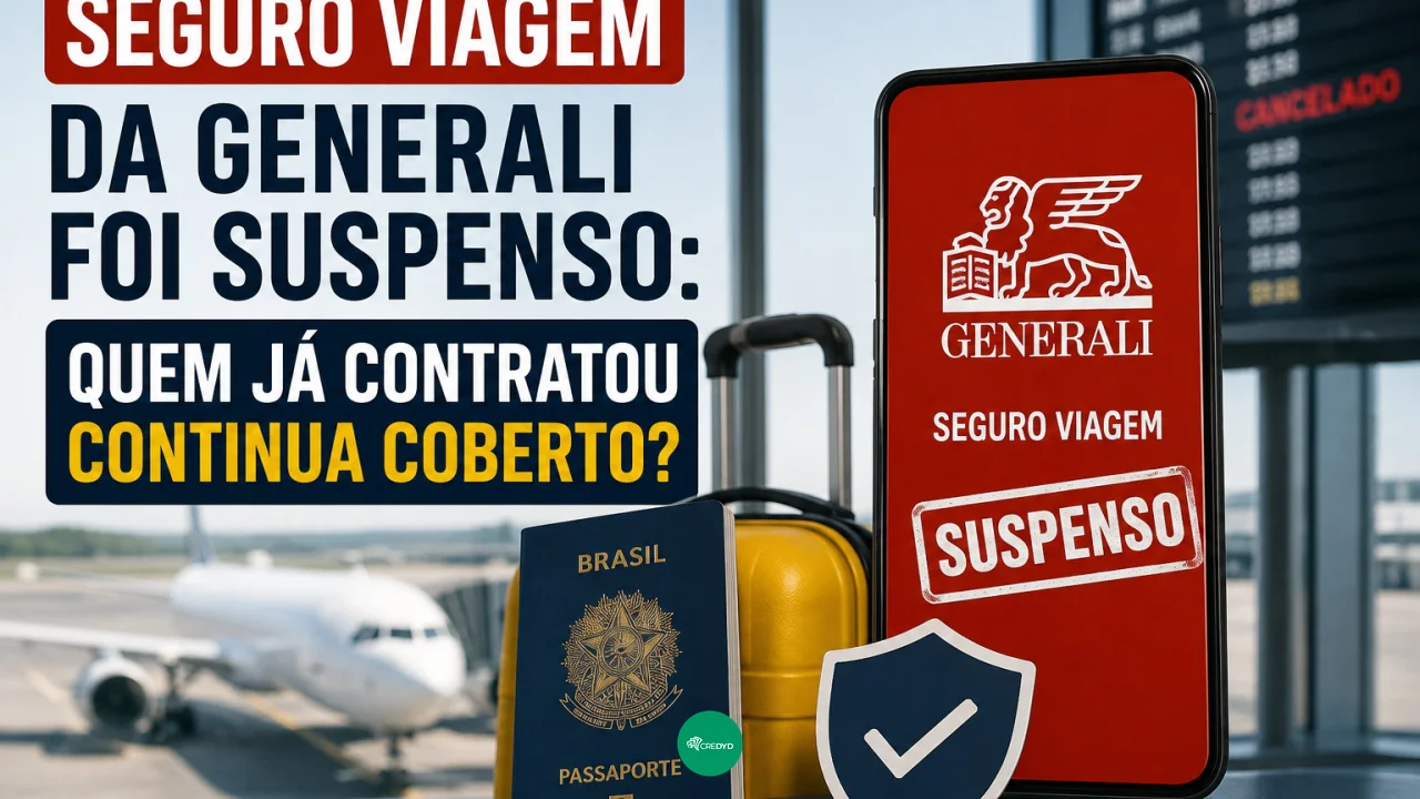 Seguro viagem da Generali foi suspenso: quem já contratou continua coberto?